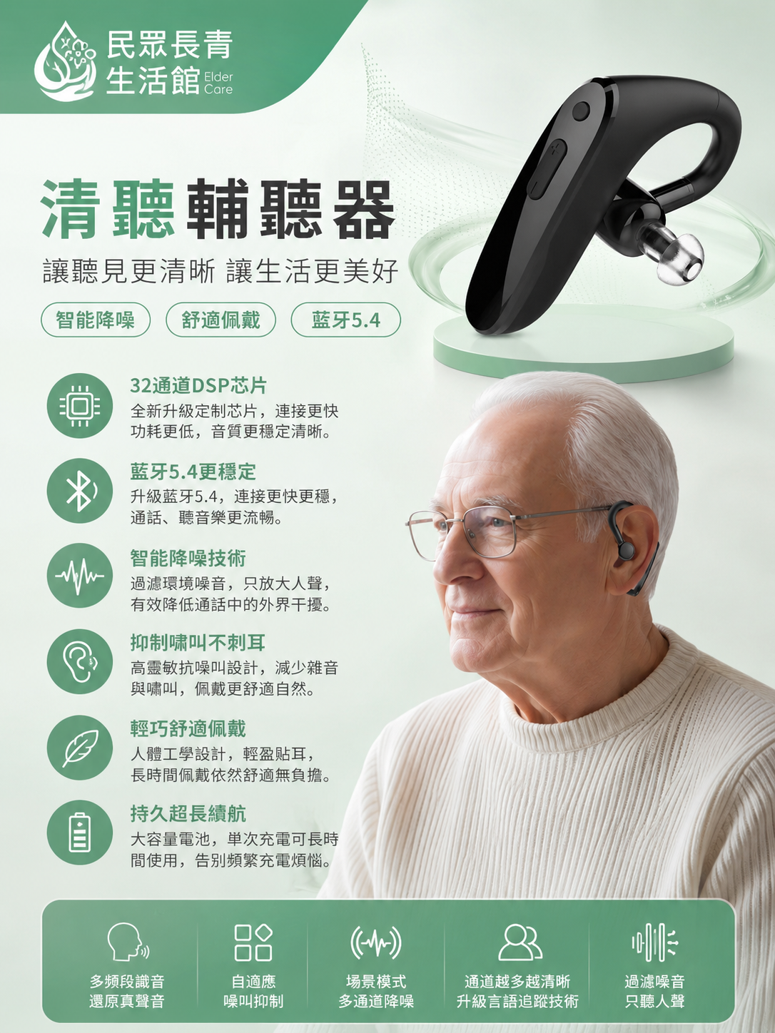 二合一輔聽器