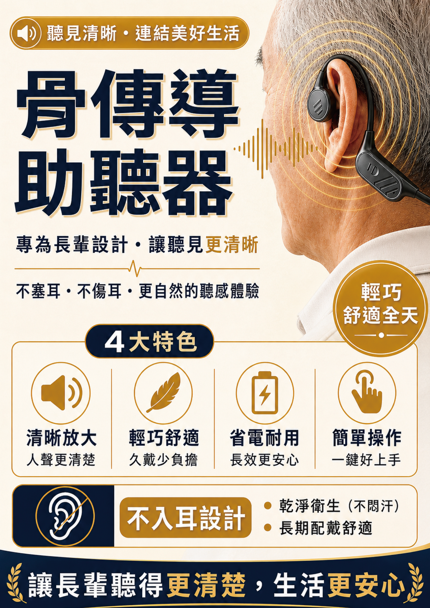 骨傳導輔聽器