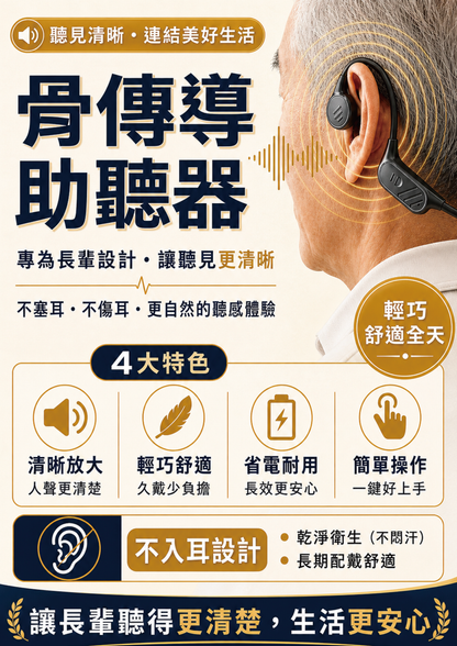 骨傳導輔聽器