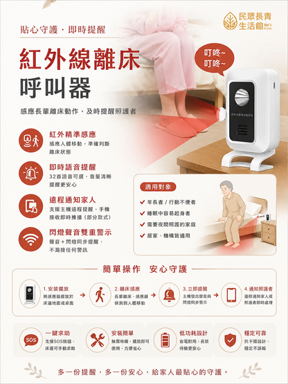 離床提醒警報器