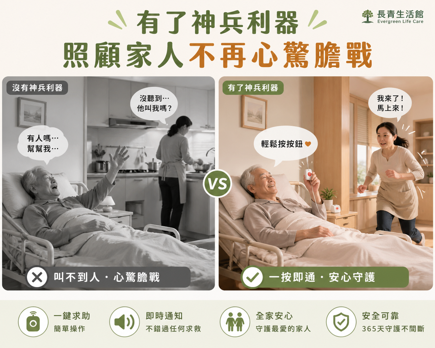 閃光提醒鈴