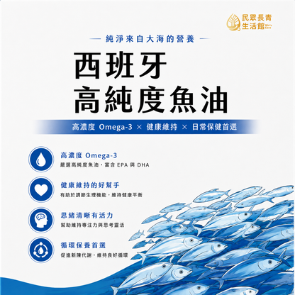 高純度魚油Omega配方