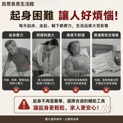 安全防護電動助起床墊
