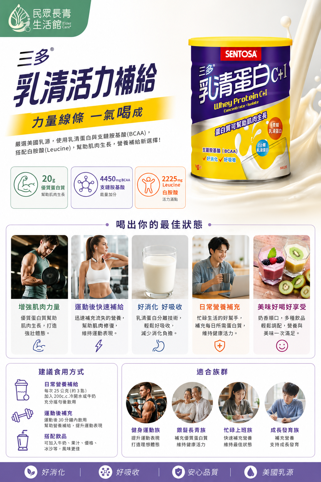 三多 乳清蛋白補給(粉)