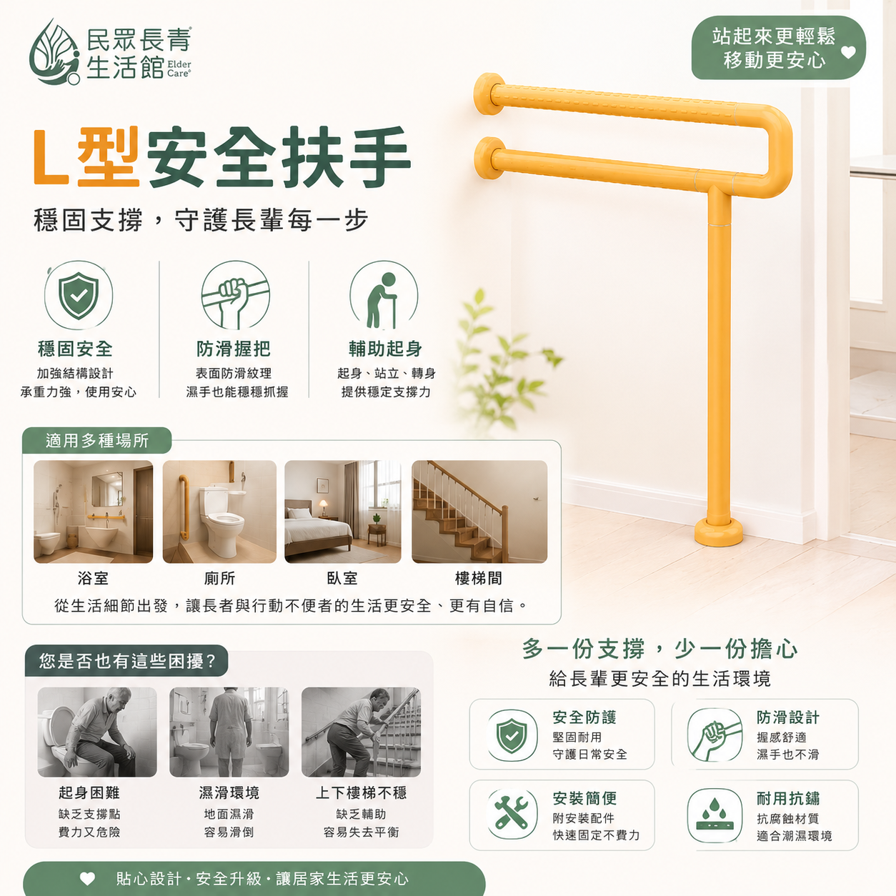 塑膠扶手