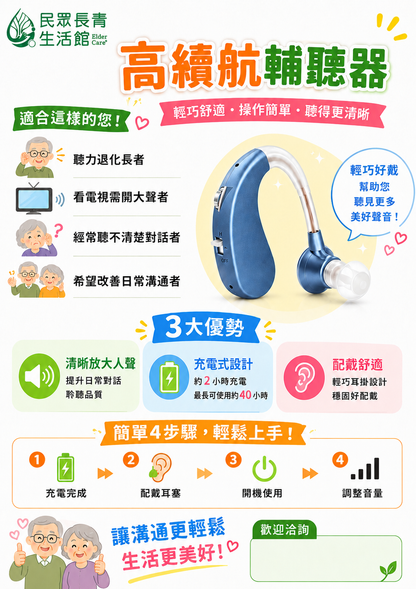 高續航輔聽器