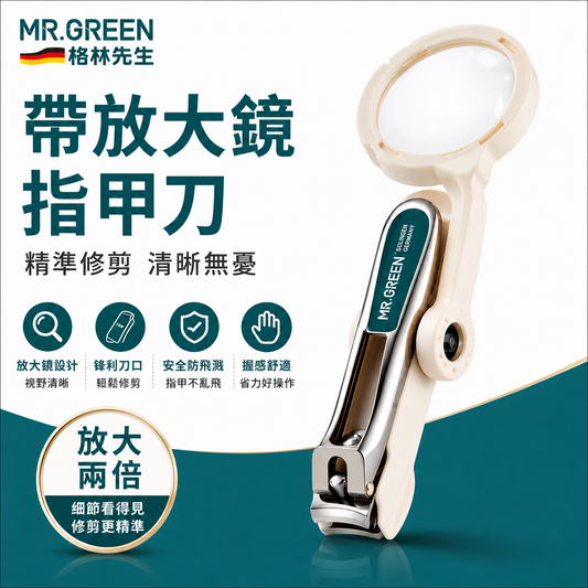 德國 放大鏡指甲剪