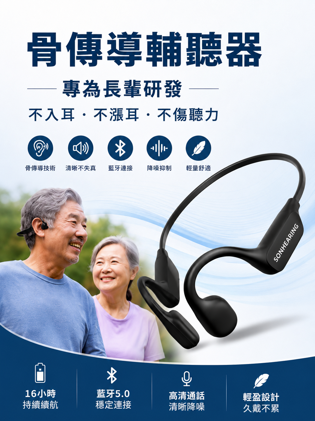 骨傳導輔聽器