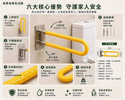 U型上翻扶手