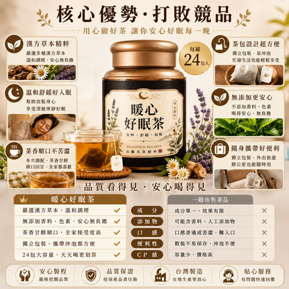 暖心好眠茶