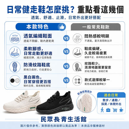舒壓健走鞋