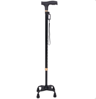 鋁合金四腳手杖（加厚款）