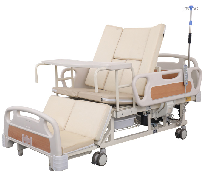 電動全曲全翻護欄護理床