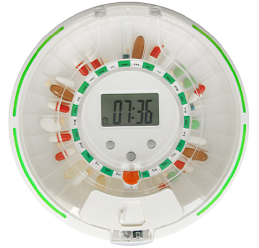 單機版智能藥盒｜28 格自動提醒款